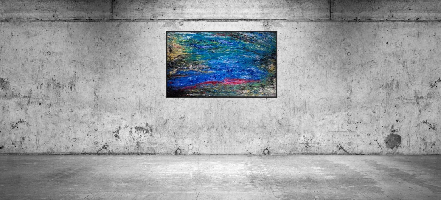 abstract painting 480 (75 x 100 cm)