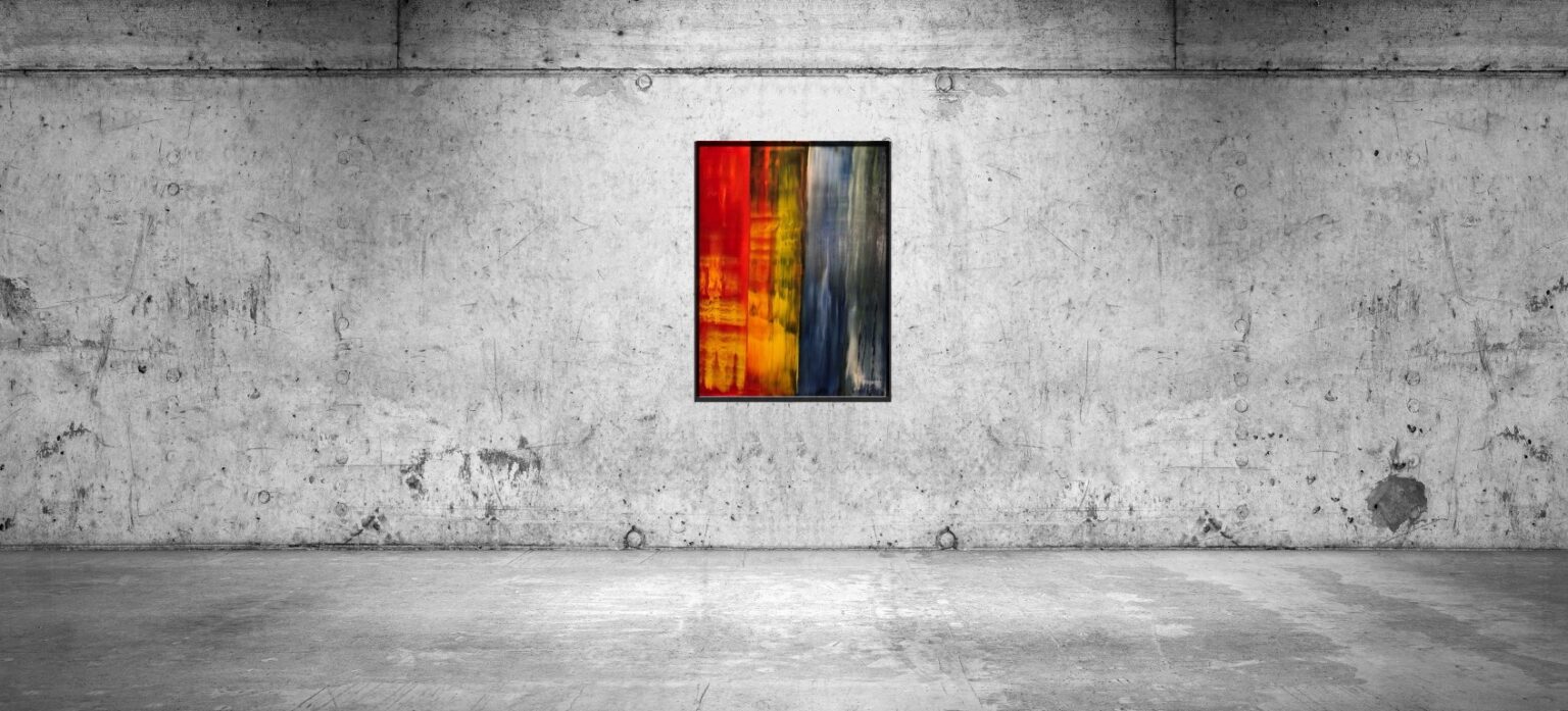 abstract painting 480 (75 x 100 cm)