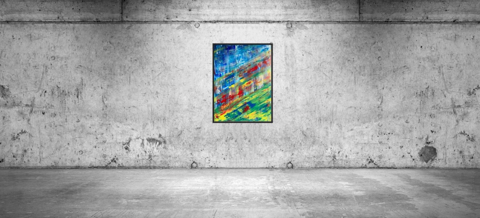 abstract painting 512 (75 x 100 cm)