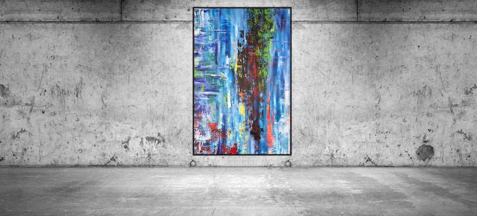 abstract painting 513 (155 x 235 cm)