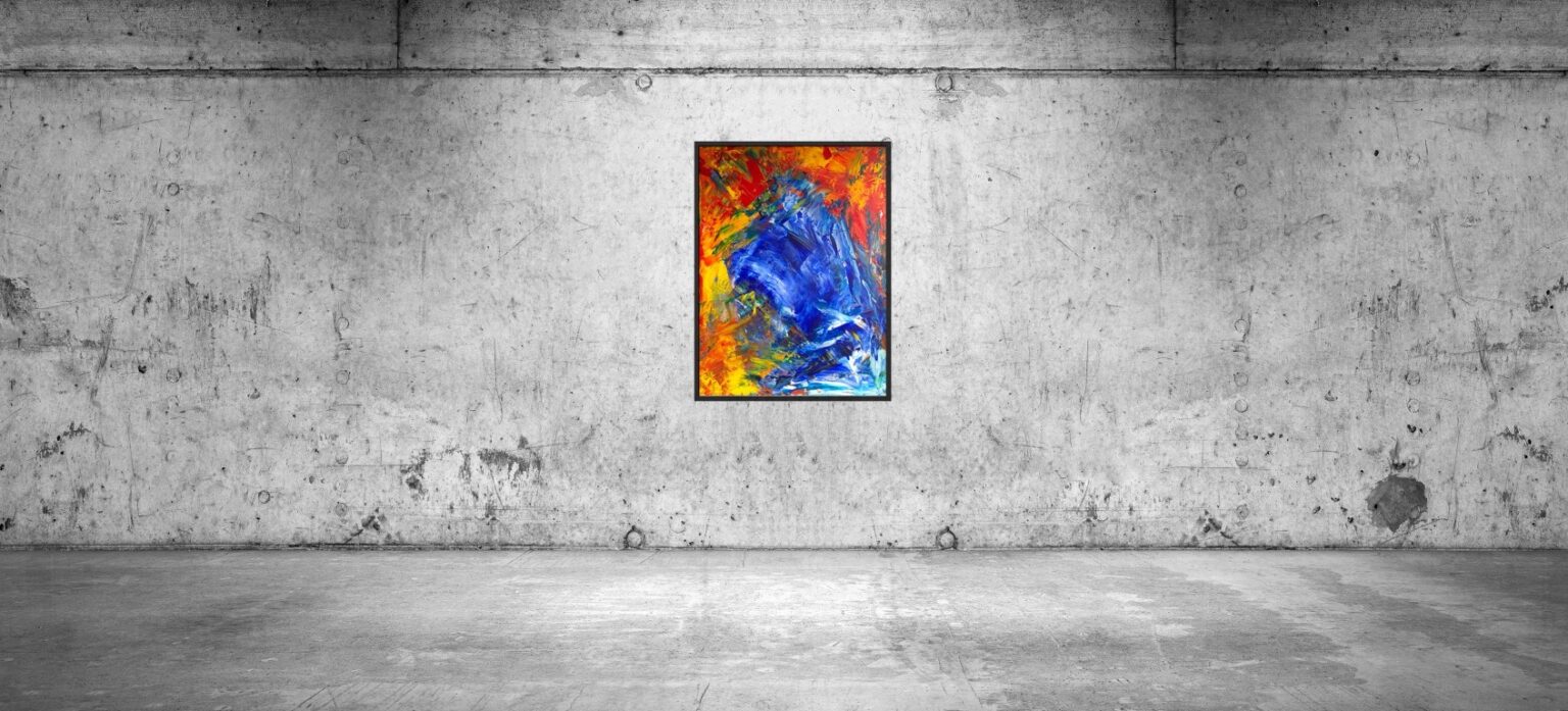 abstract painting 515 (75 x 100 cm)