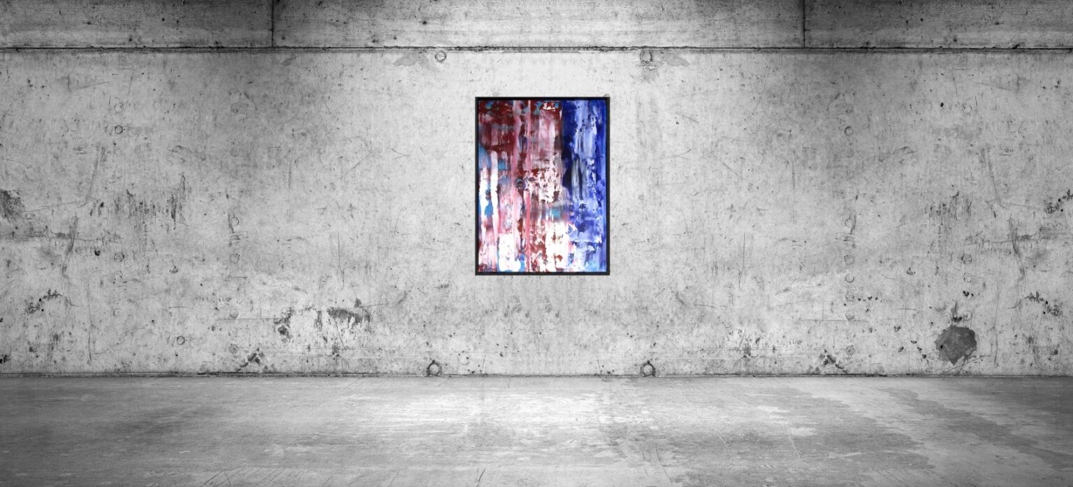 abstract painting 517 (75 x 100 cm)