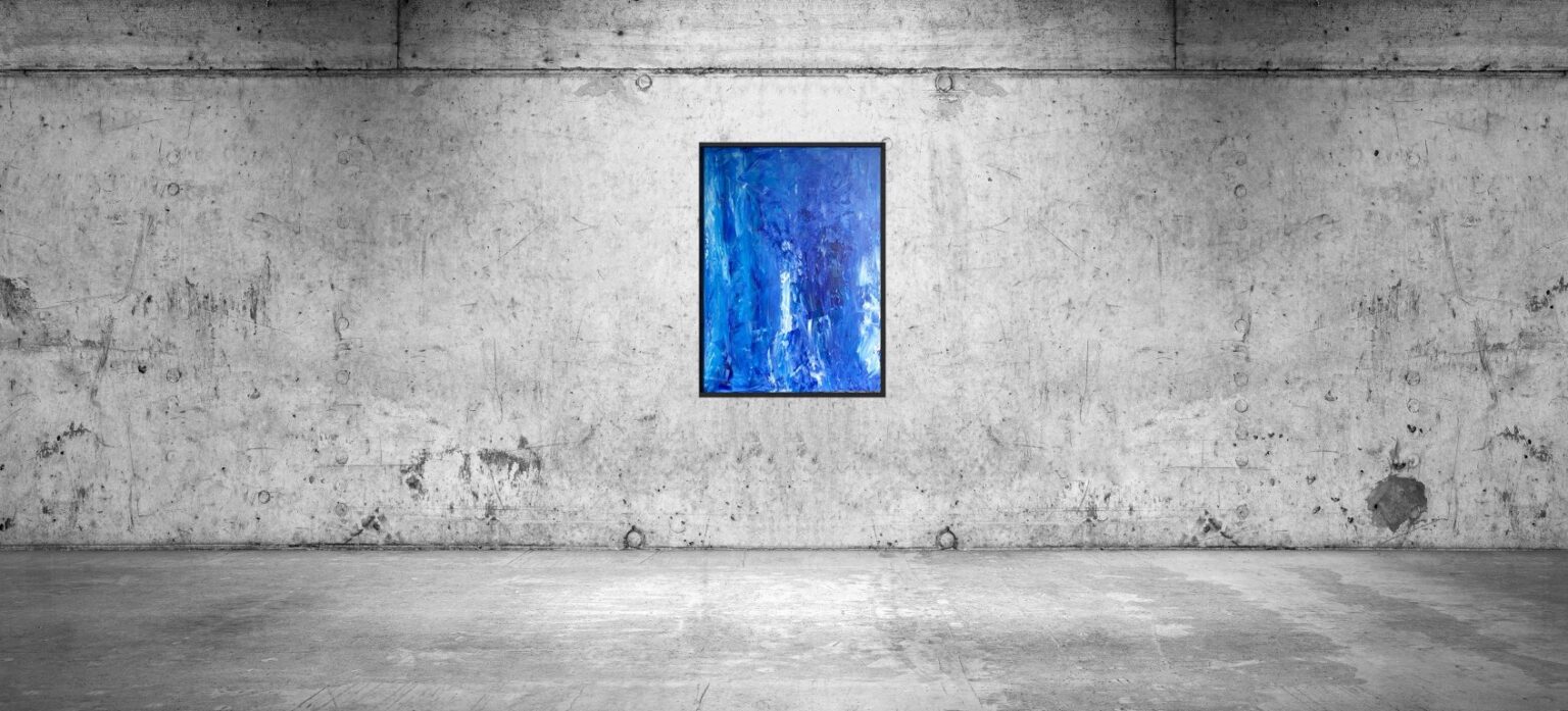 abstract painting 528 (75 x 100 cm)