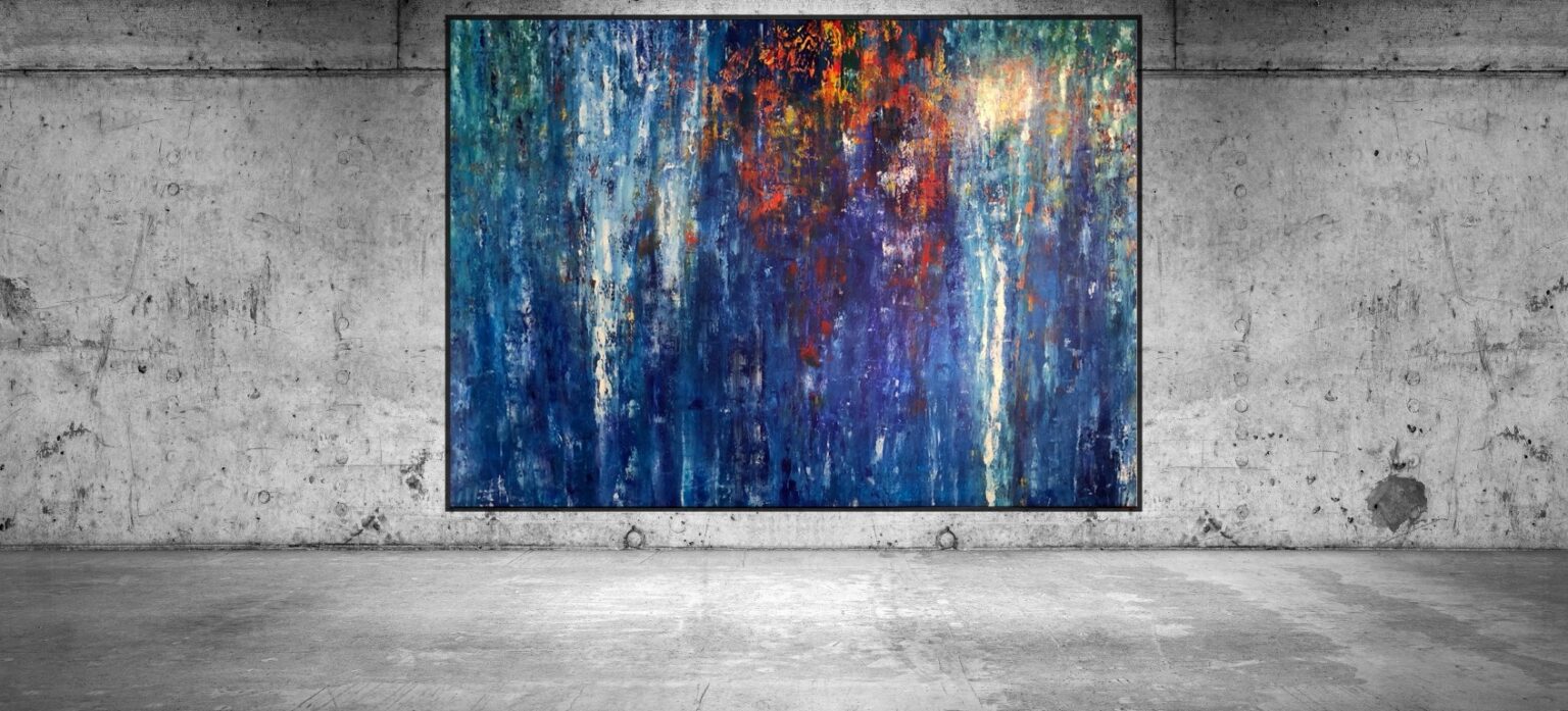 abstract painting 534 (500 x 350 cm)