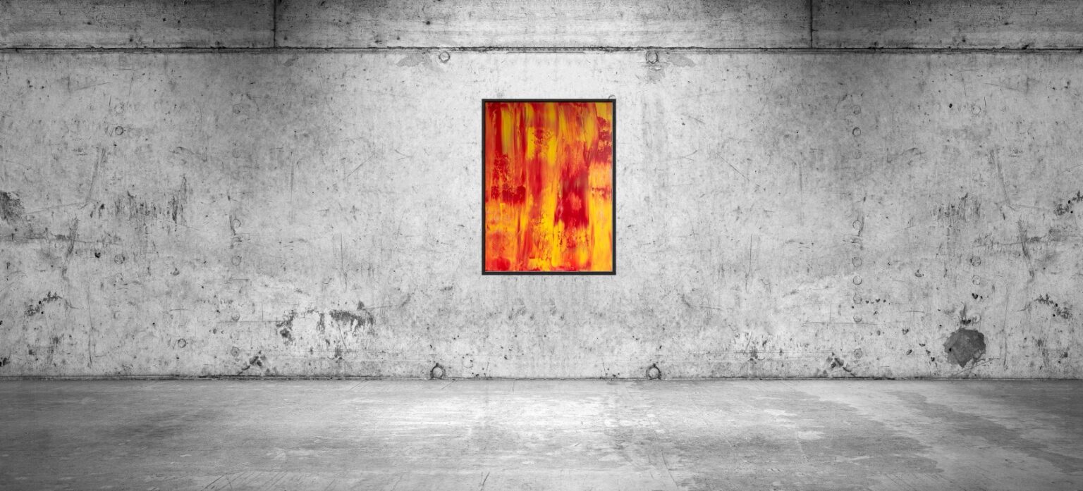 abstract painting 548 (75 x 100 cm)
