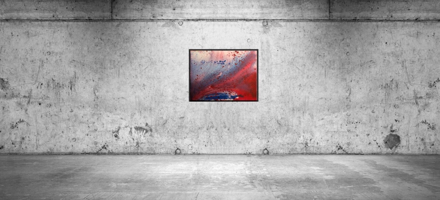 abstract painting 523 (75 x 100 cm)