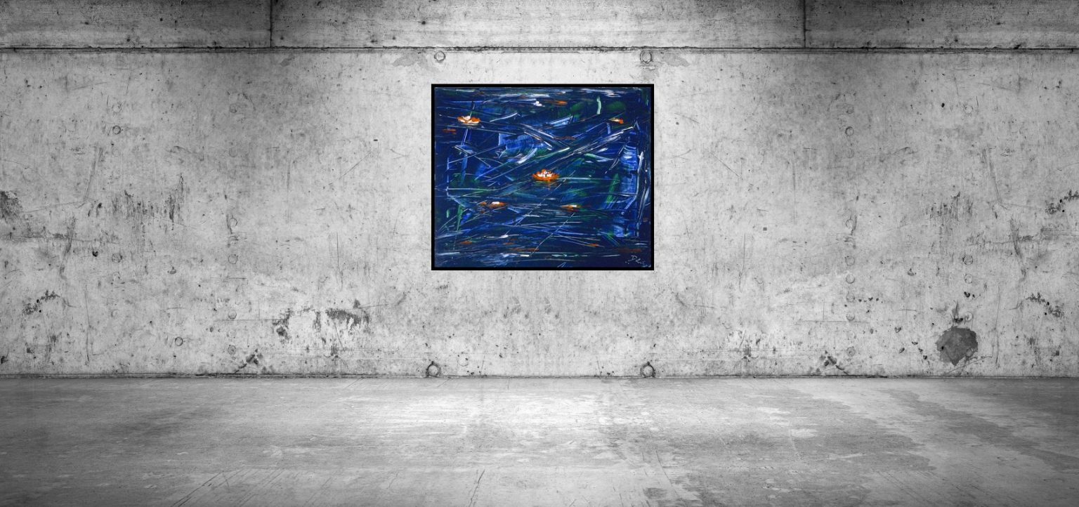 Hommage a Monet II / Acrylic on Canvas