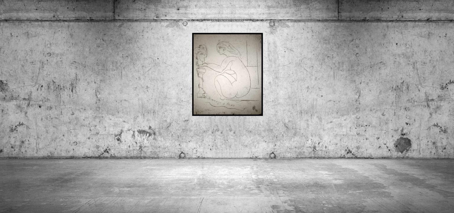 Hommage a Picasso I / Acrylic on Canvas